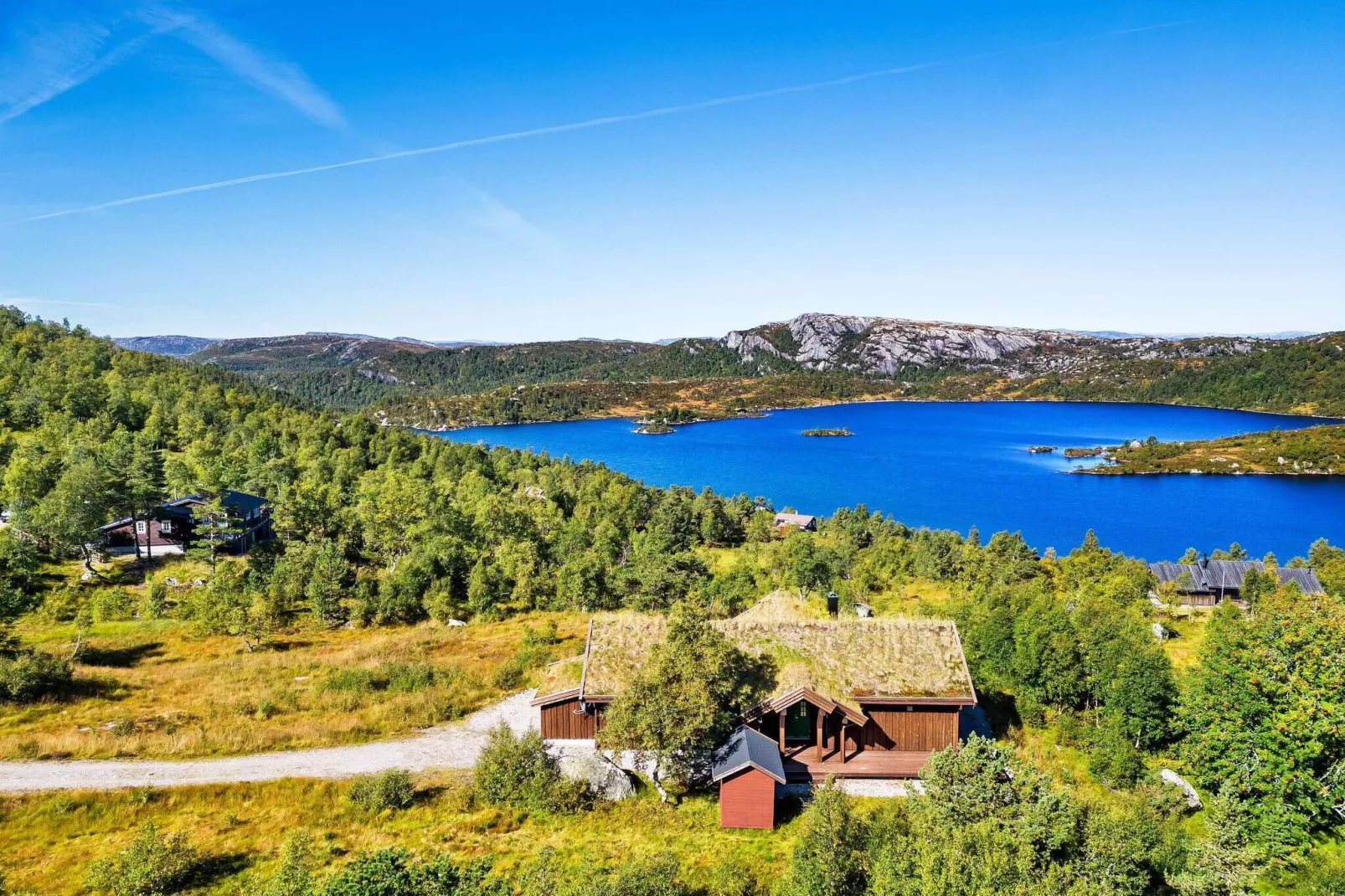 8 Personen Ferienhaus in Tjørhom-Wasserblick