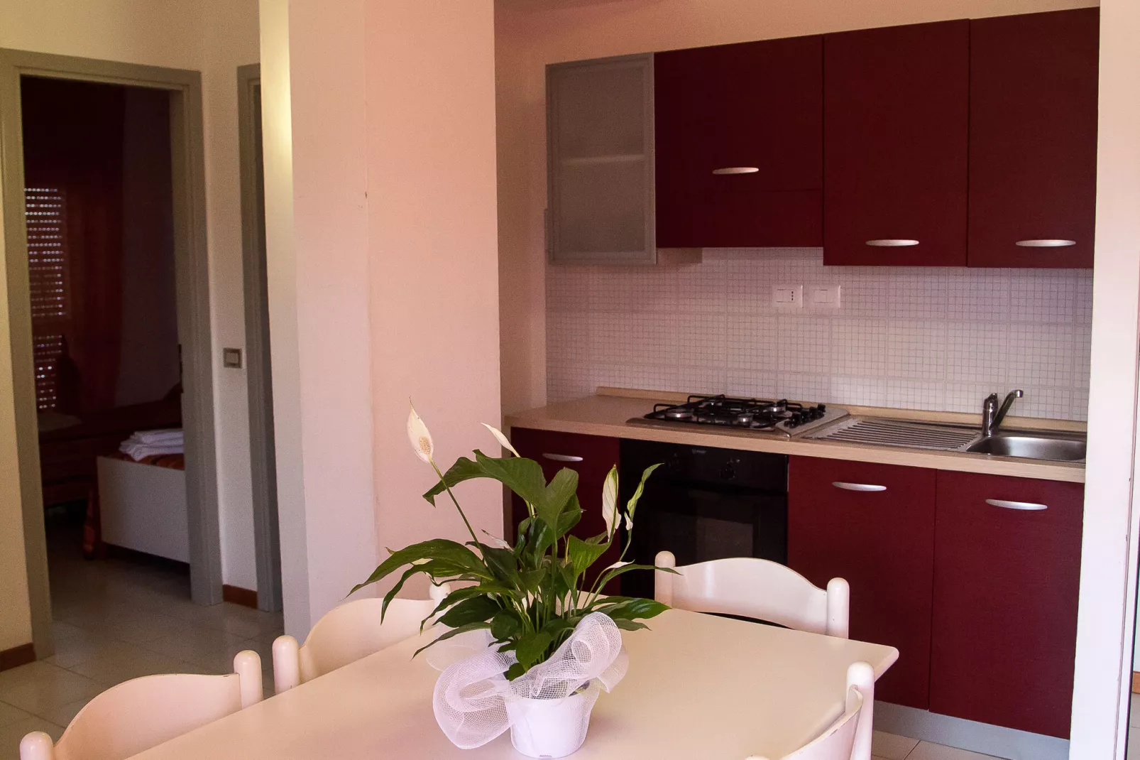 Residenza Alberghiera Italia in Luni - Trilocale R6/C6-Kitchen