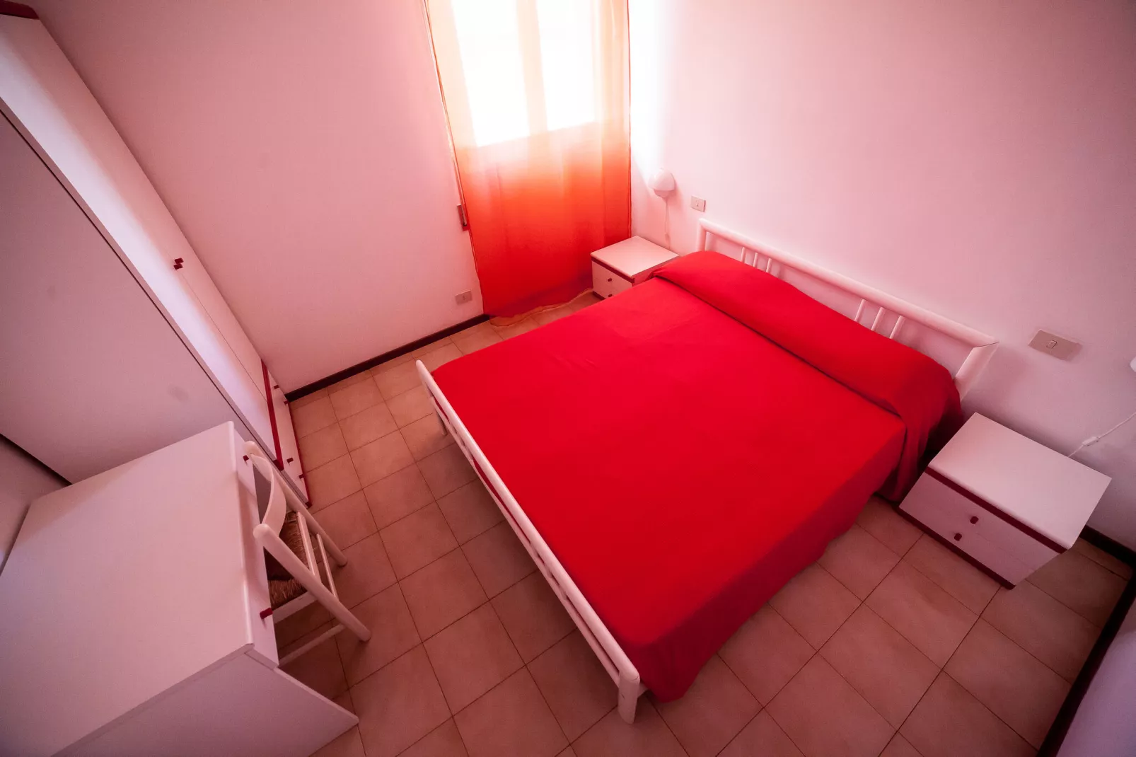 Residenza Alberghiera Italia in Luni - Trilocale R6/C6-Bedroom
