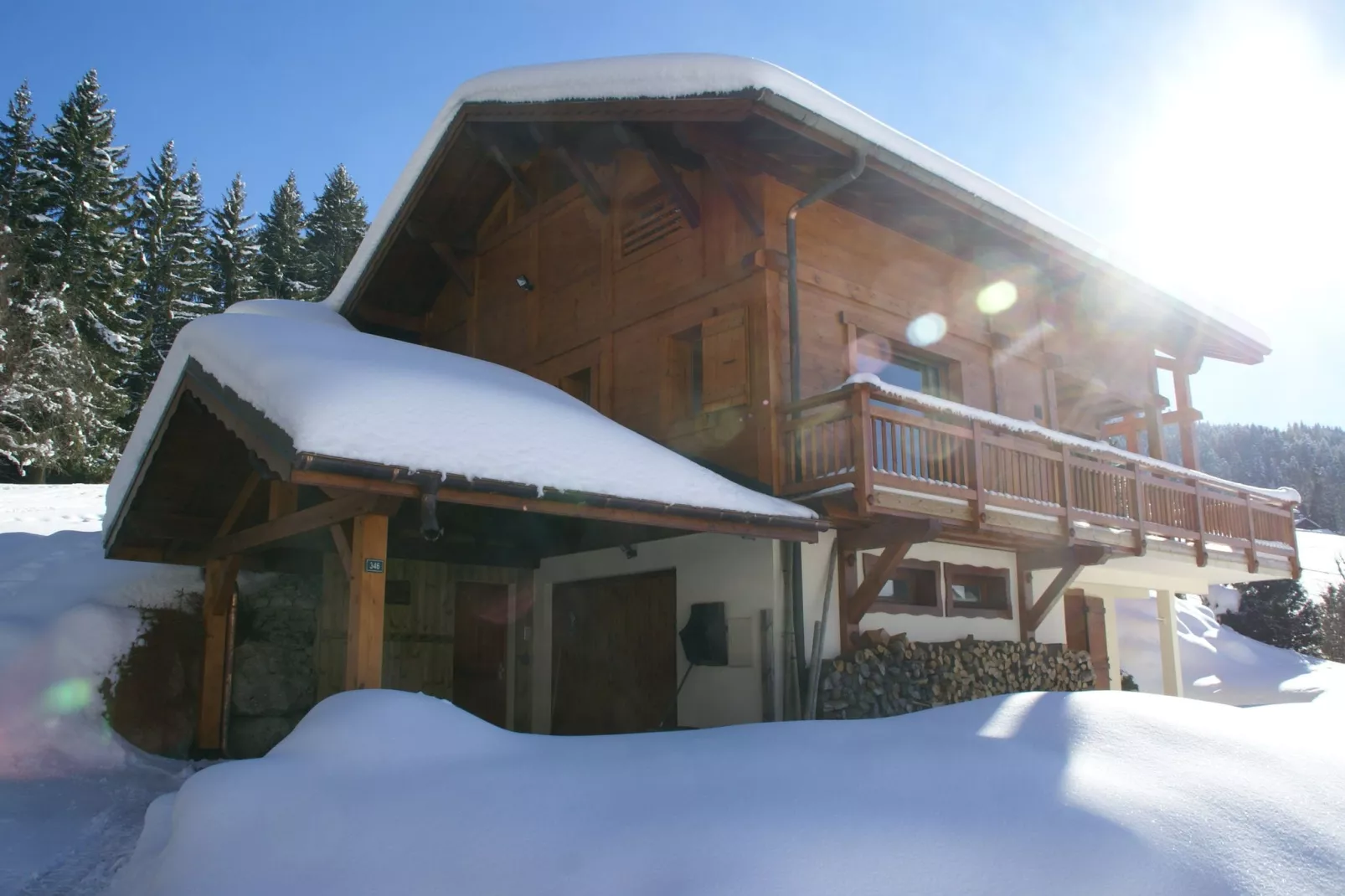 Chalet L'Etoile-Exterior winter