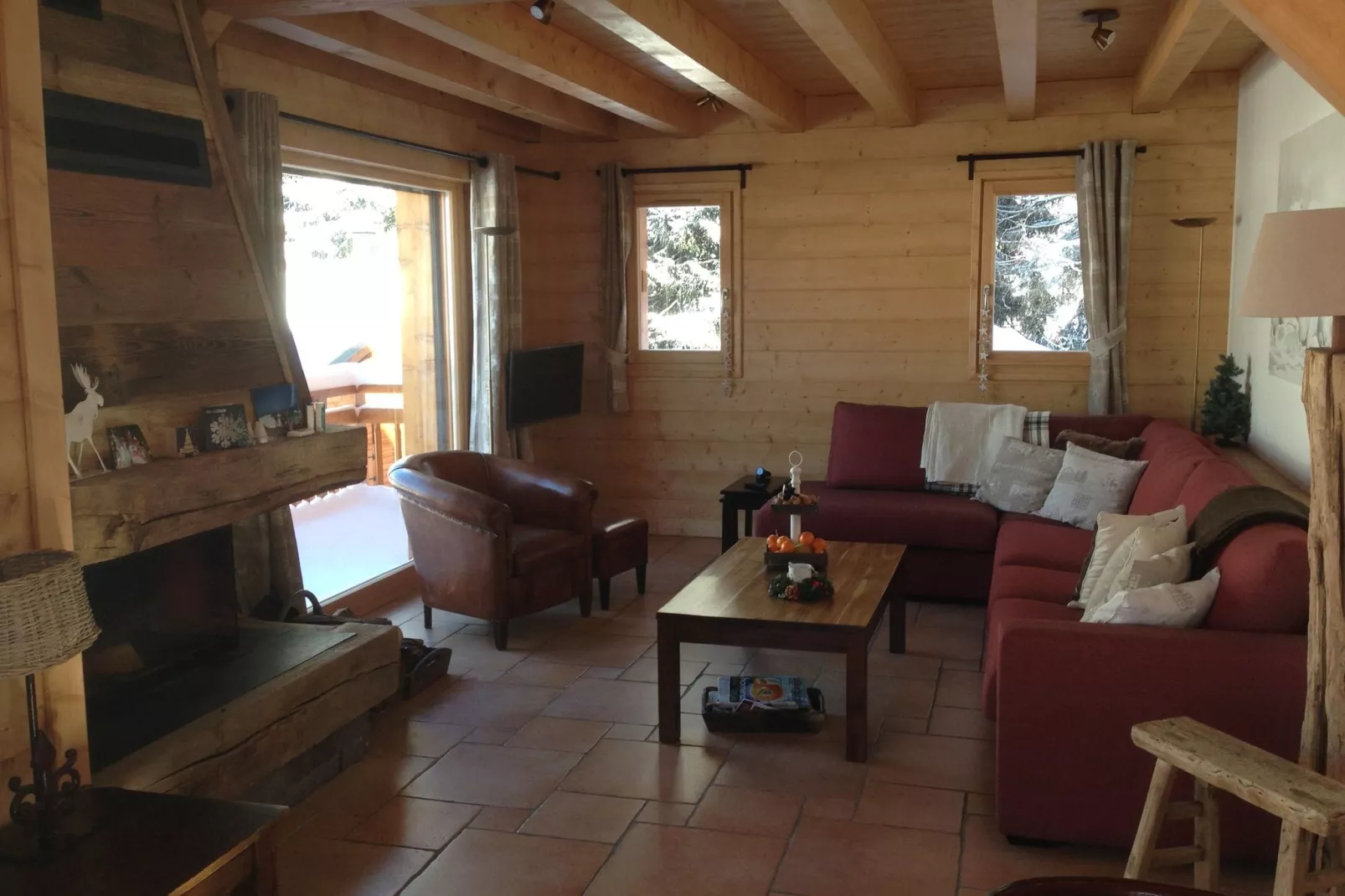 Chalet L'Etoile-Living room