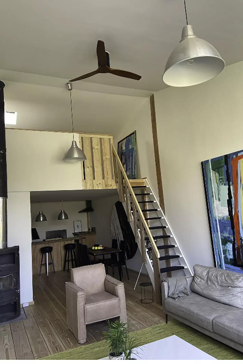 Luca’s Loft-Inside