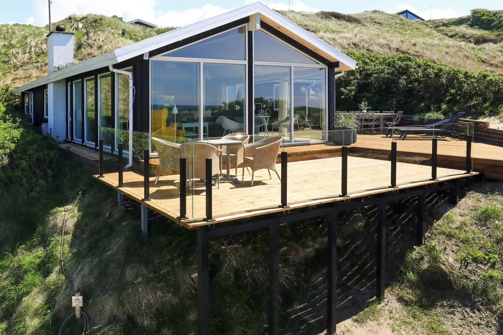 6 Personen Ferienhaus in Løkken-Aussicht