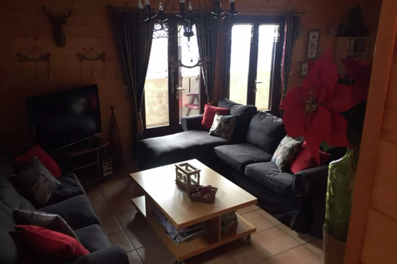 Chalet Sherwood Forest-Living room