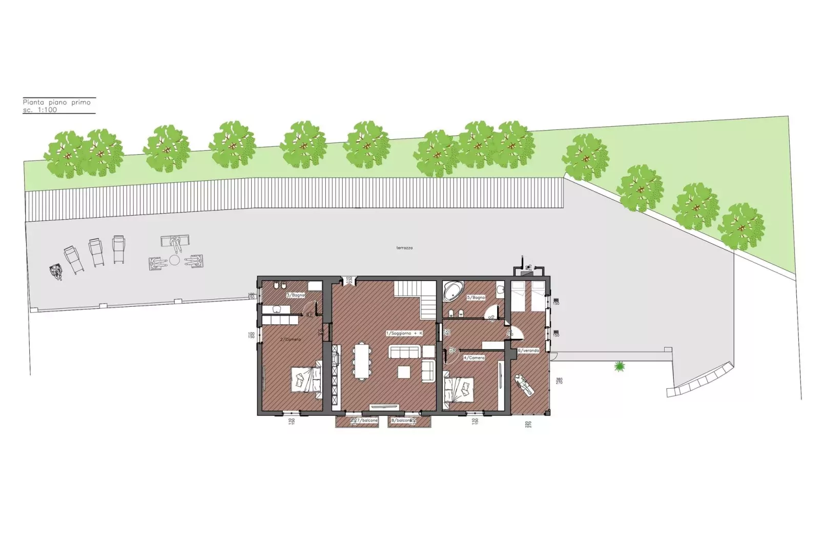 Villa Meraviglia-Ambiente