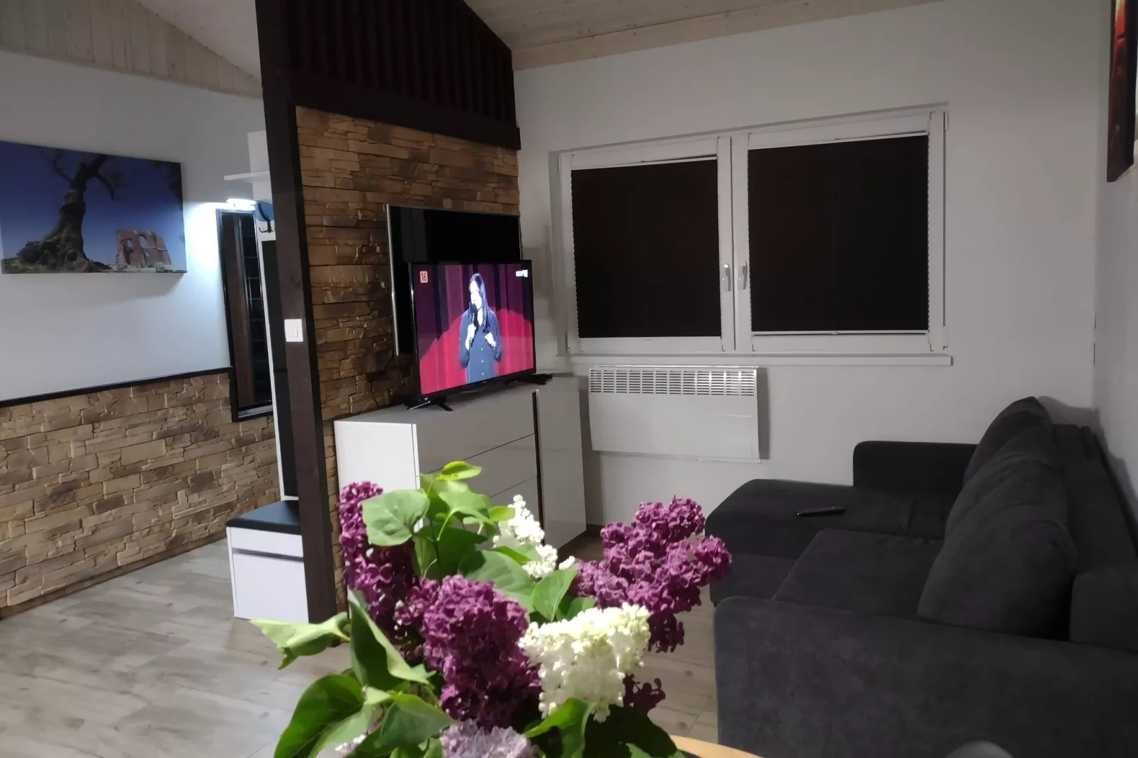 Domki parterowe dla 4 osób-Living room