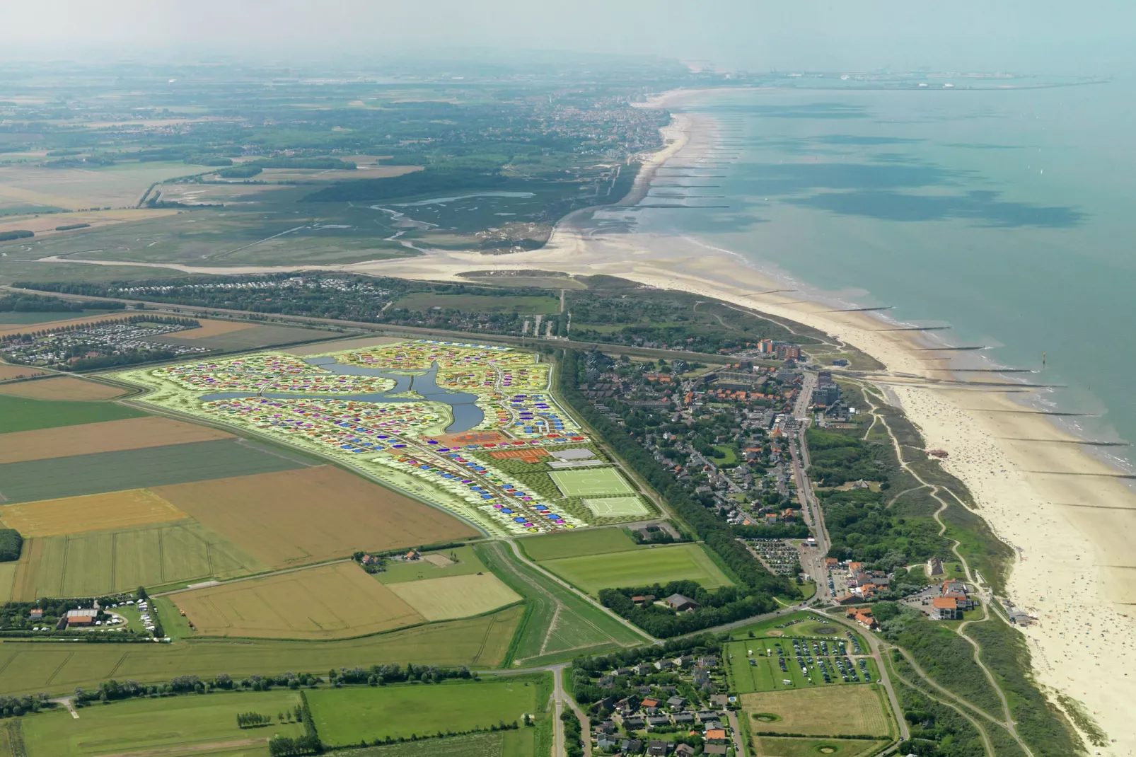 Noordzee Residence Cadzand-Bad 12-Areas summer 20km