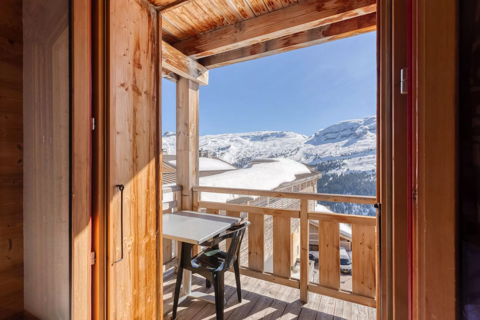 Les Portes du Grand Massif 4-Terrassenbalkon