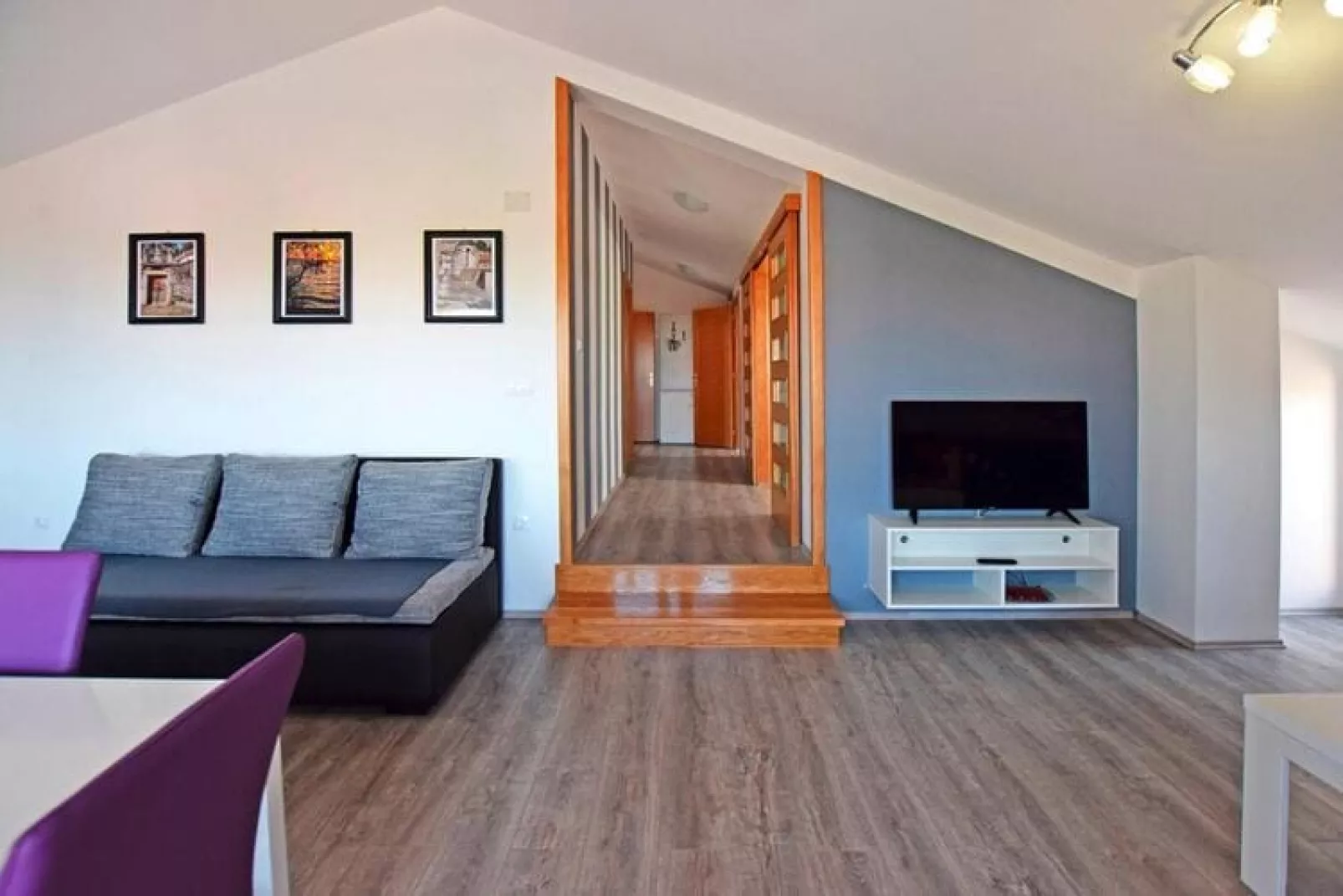 Apartments Branka Starigrad SD-79 Studio SA-01 2-4 Pers-Living room