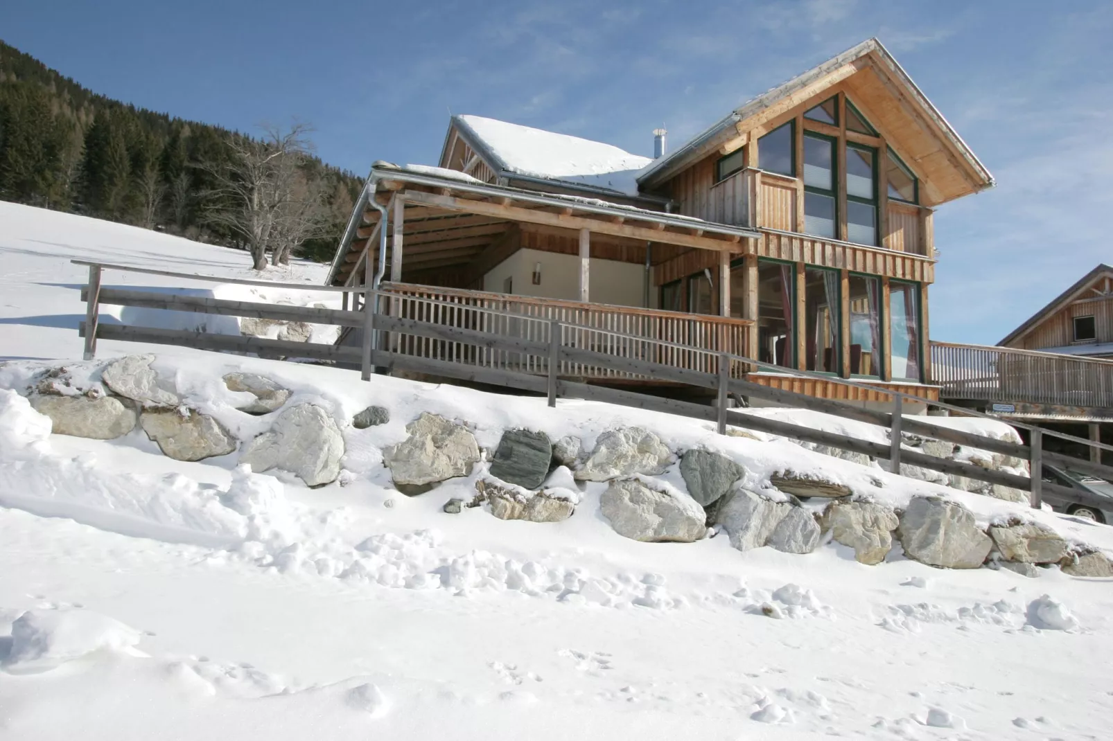 Chalet Quadrifoglio-Exterior winter