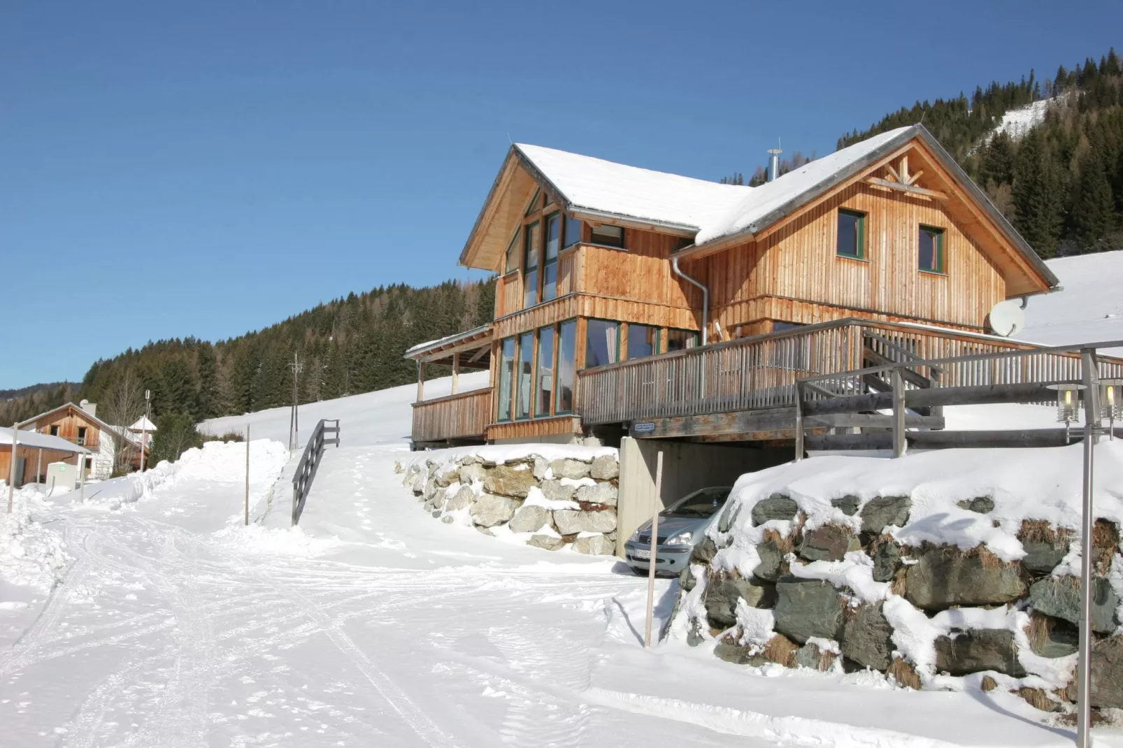 Chalet Quadrifoglio-Exterior winter