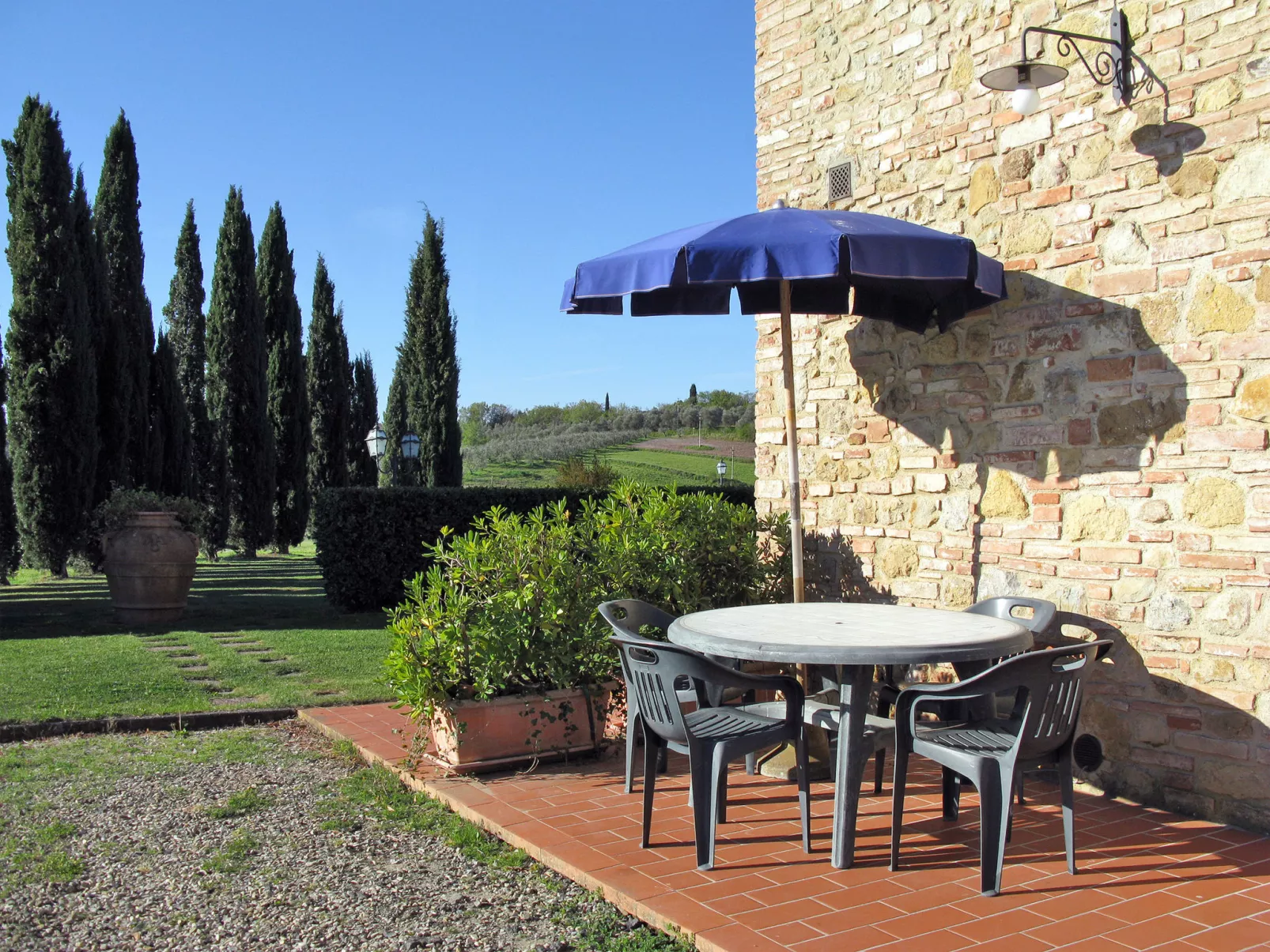 Casa Renai a San Gimignano-Dehors