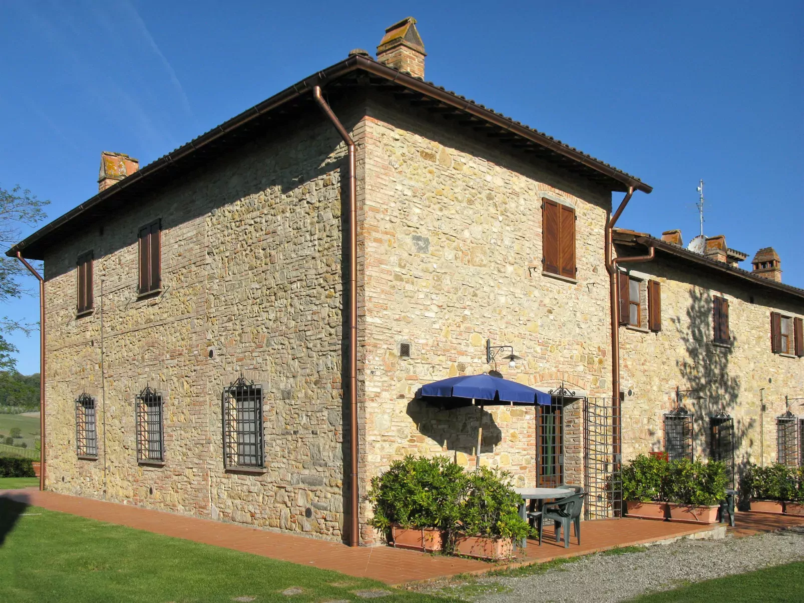 Casa Renai a San Gimignano-Dehors