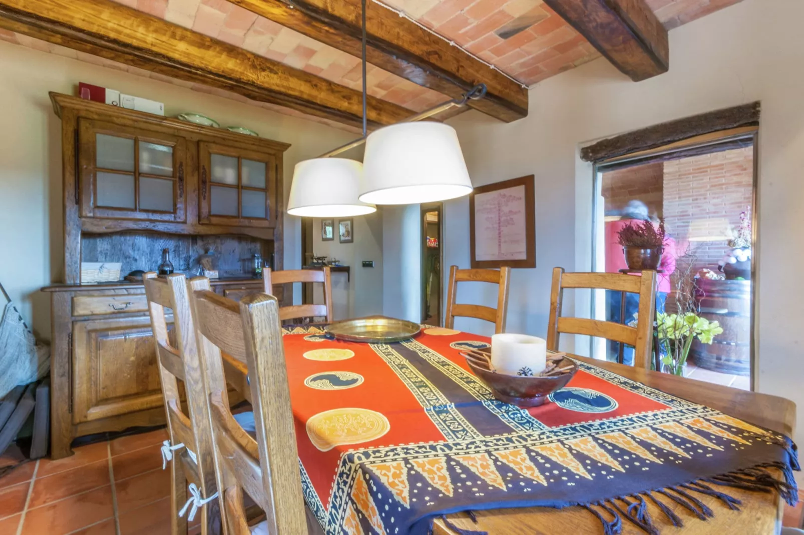 Masia Can Roca de Dalt-Dining room