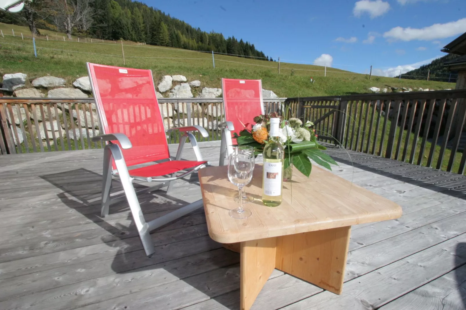 Chalet Quadrifoglio-Terrace balcony