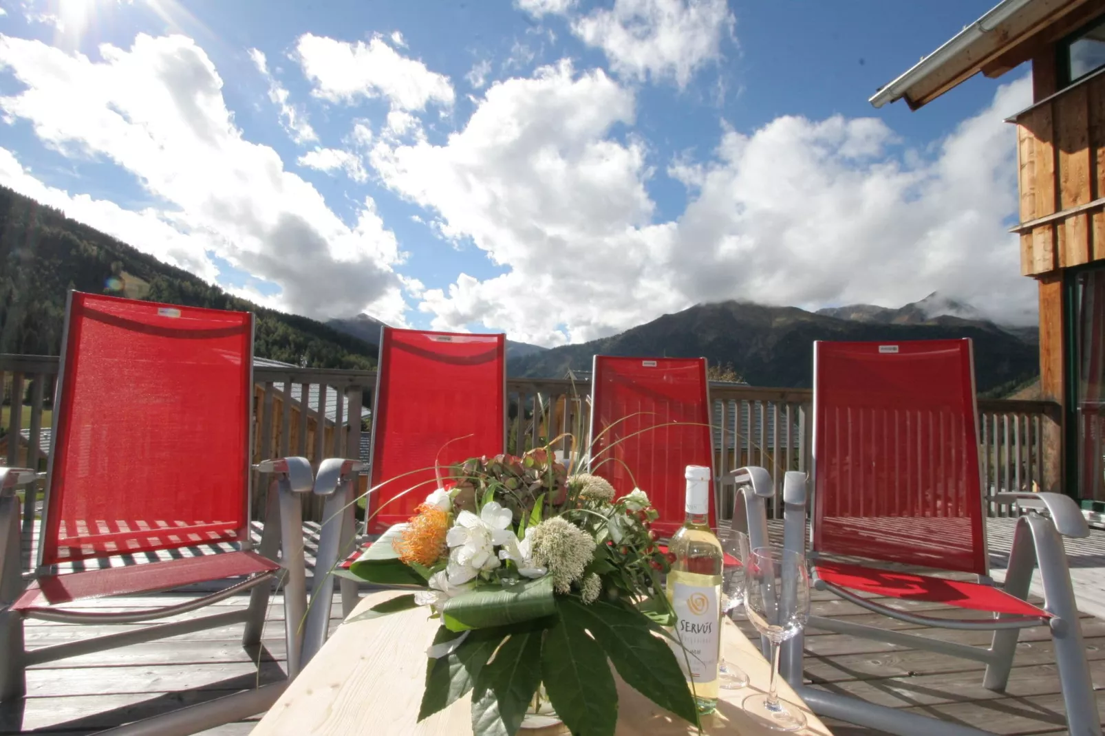 Chalet Quadrifoglio-Terrace balcony