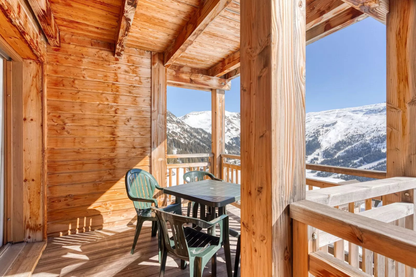Les Portes du Grand Massif 2-Terrassenbalkon