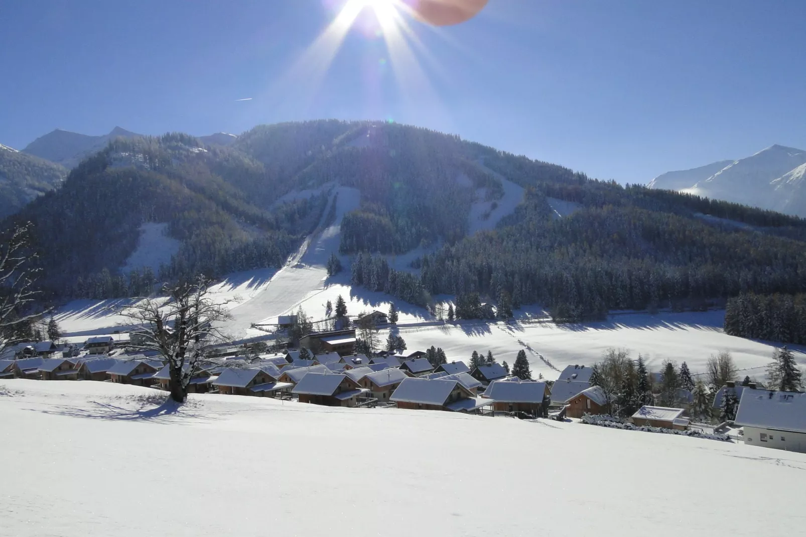 Chalet Eresma-Area winter 1km