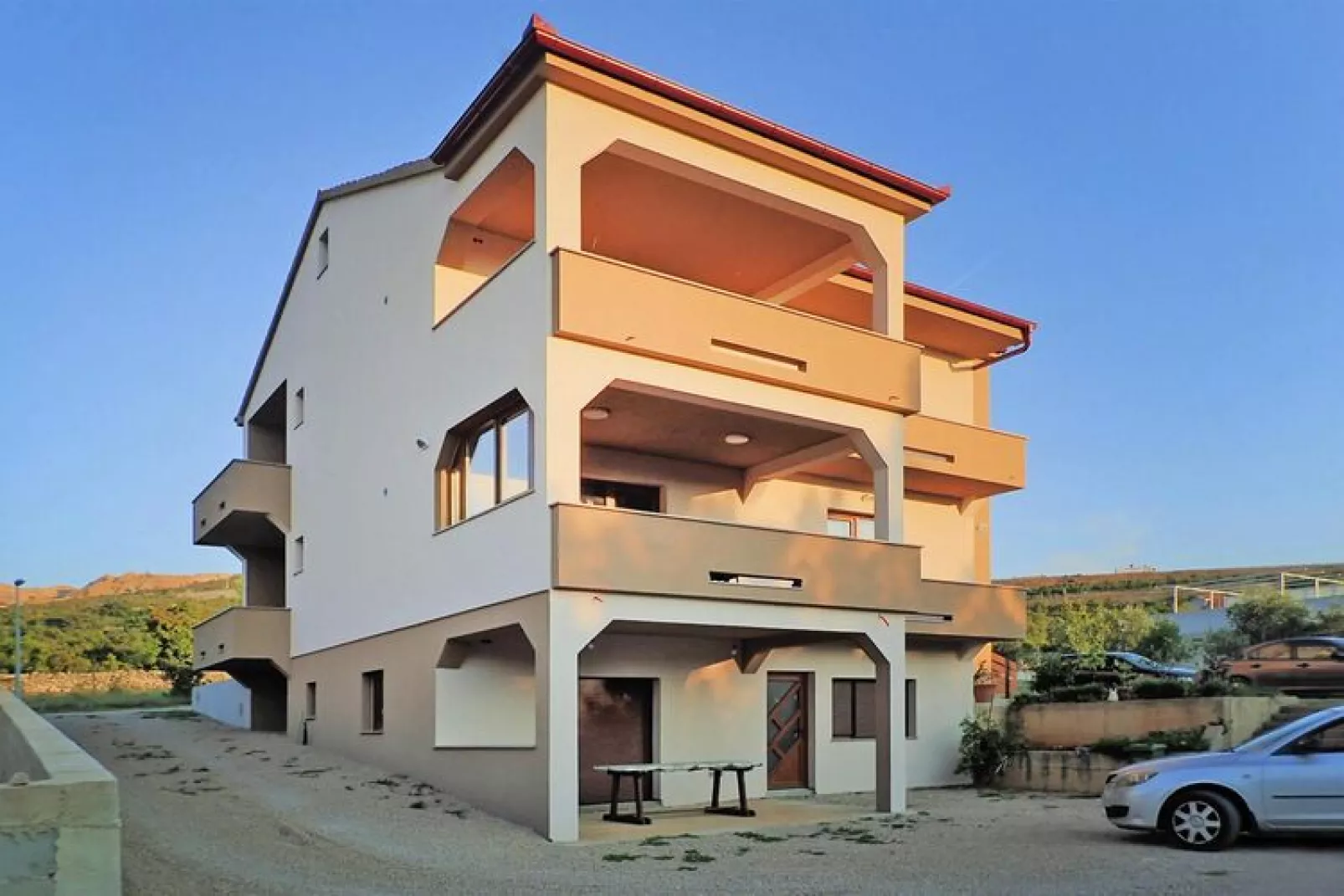 Holiday flat Dane Jasenice-RovanjskaSD-137 A-01 100 qm 6 Erw2 Kinder unter 13 J-Exterior summer