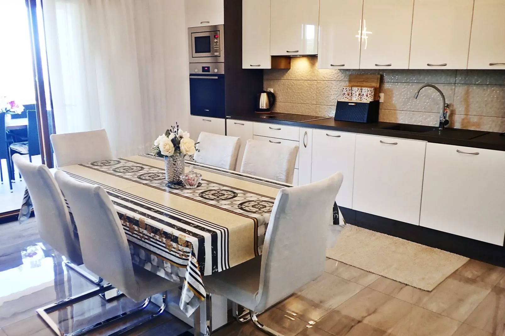 Holiday flat Dane Jasenice-Rovanjska SD-137 A-02 100 qm 6 Pers 1OG-Kitchen