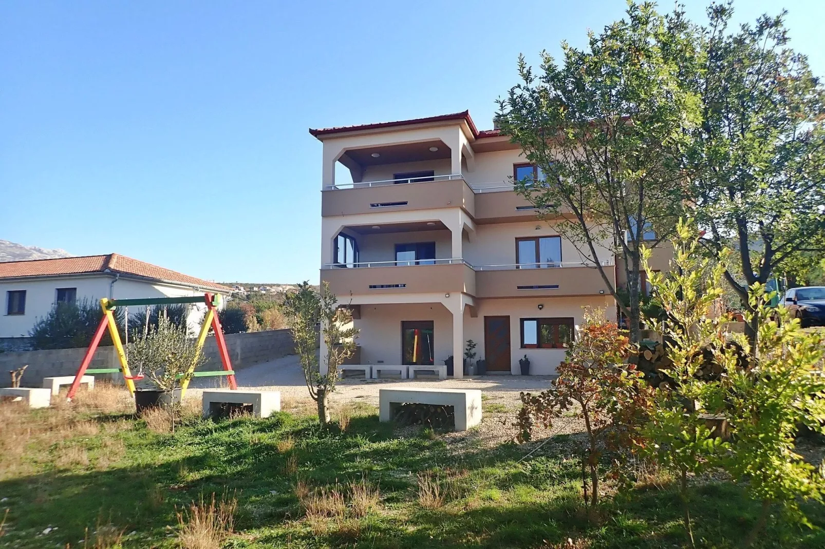Holiday flat Dane Jasenice-Rovanjska SD-137 A-02 100 qm 6 Pers 1OG-Exterior summer