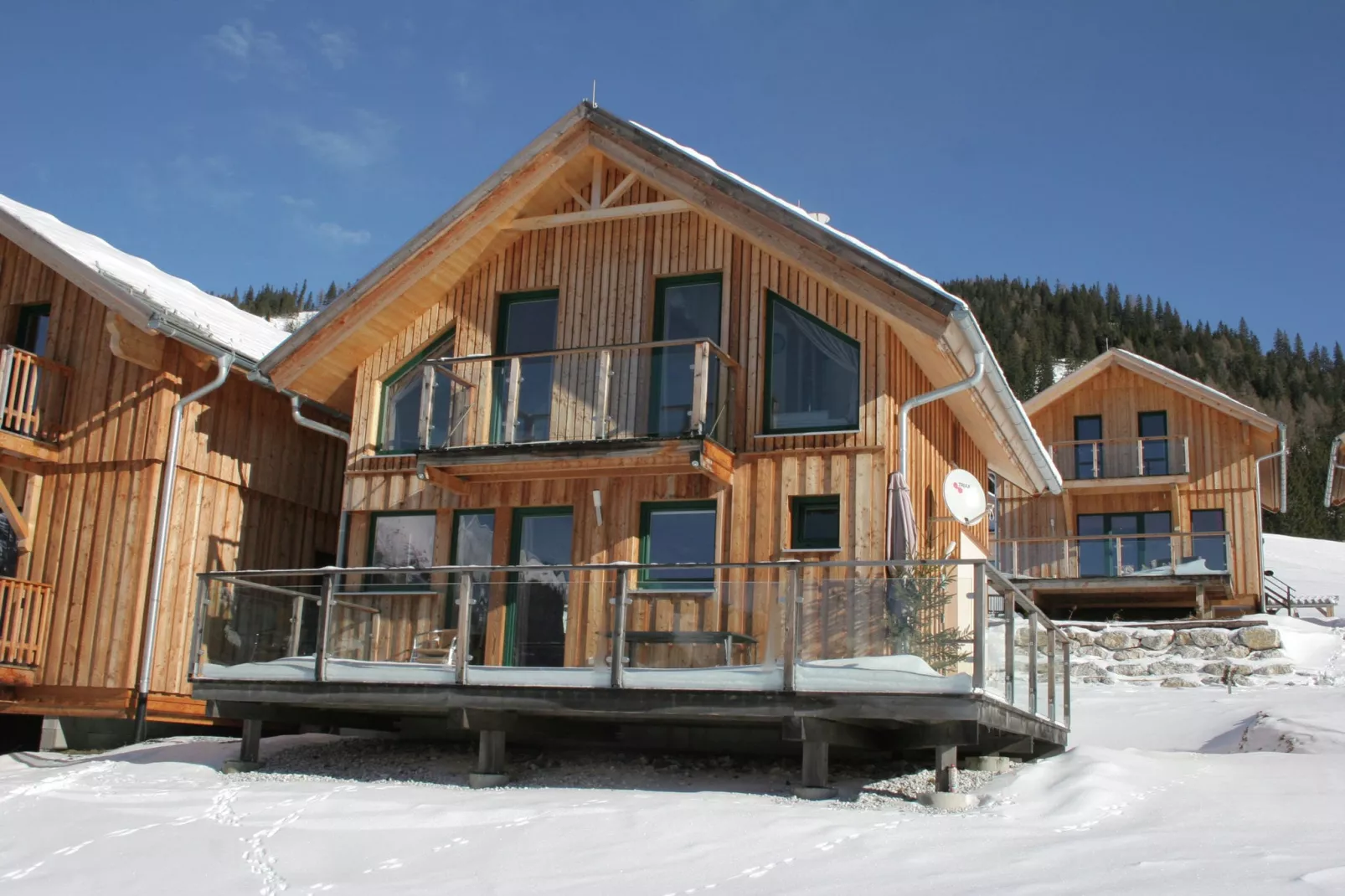 Chalet Almdorf 8-Exterior winter