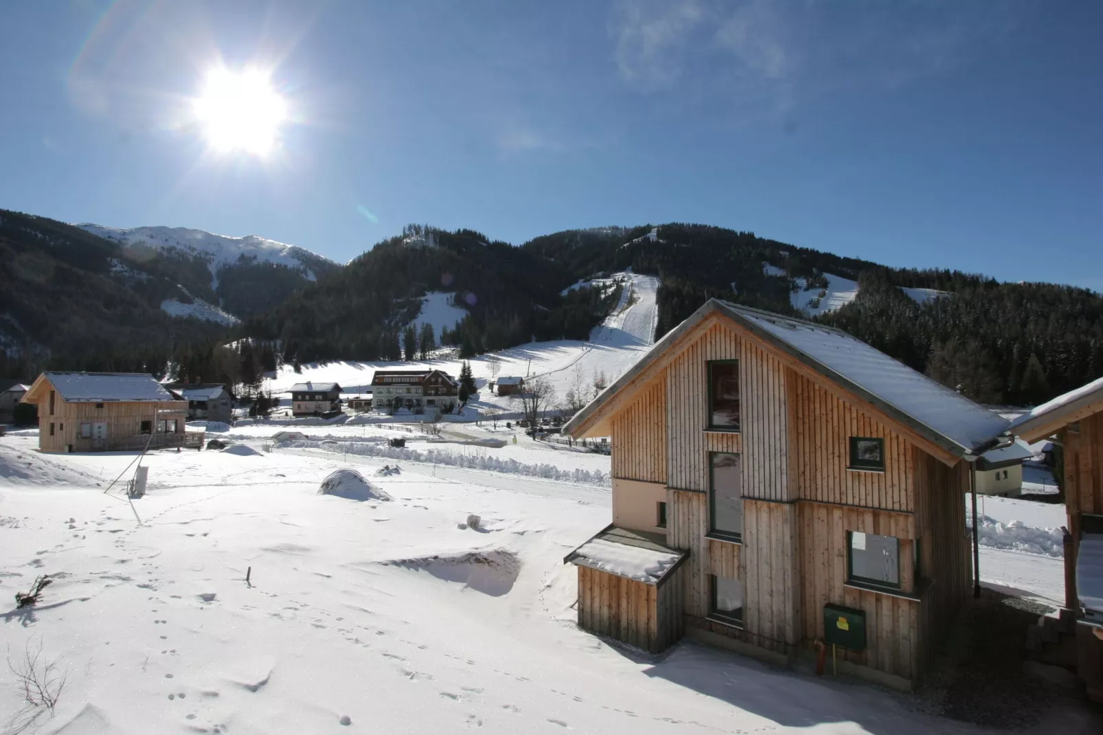Chalet Almdorf 8-Exterior winter