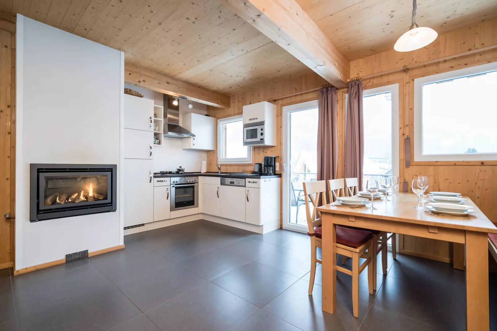 Chalet Almdorf 8-Kitchen
