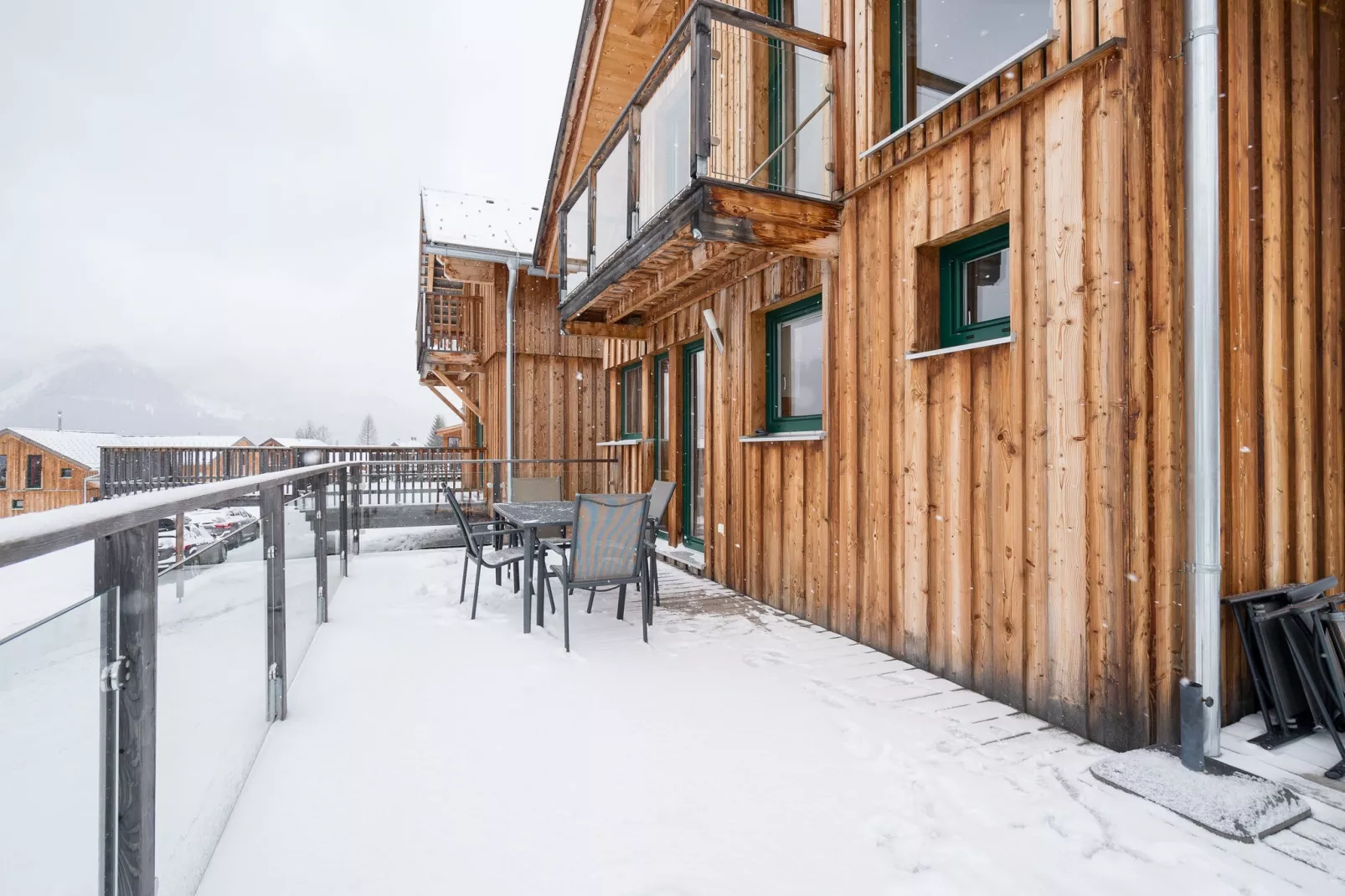Chalet Almdorf 8-Terrace balcony