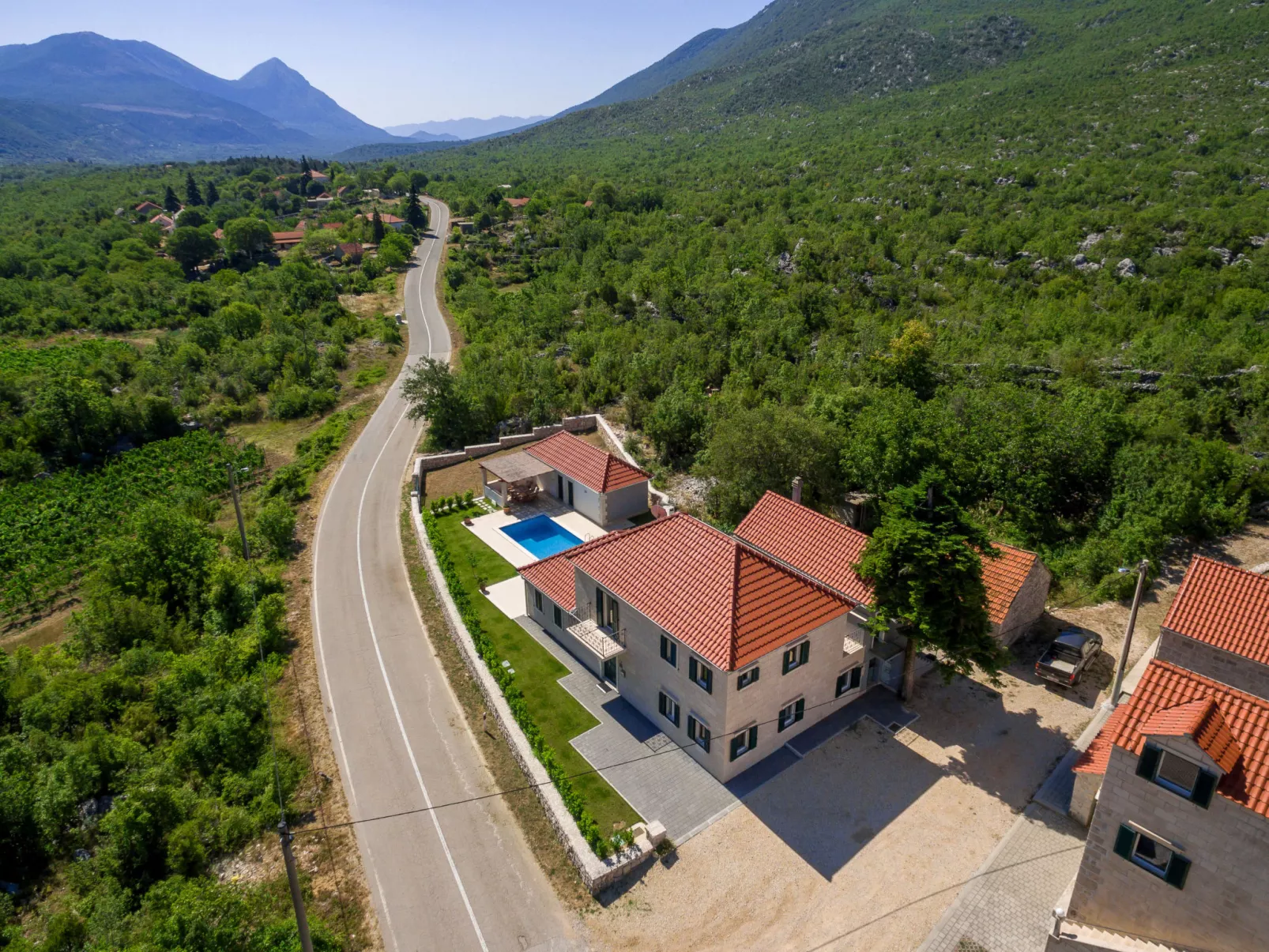 Villa Župa-Outside