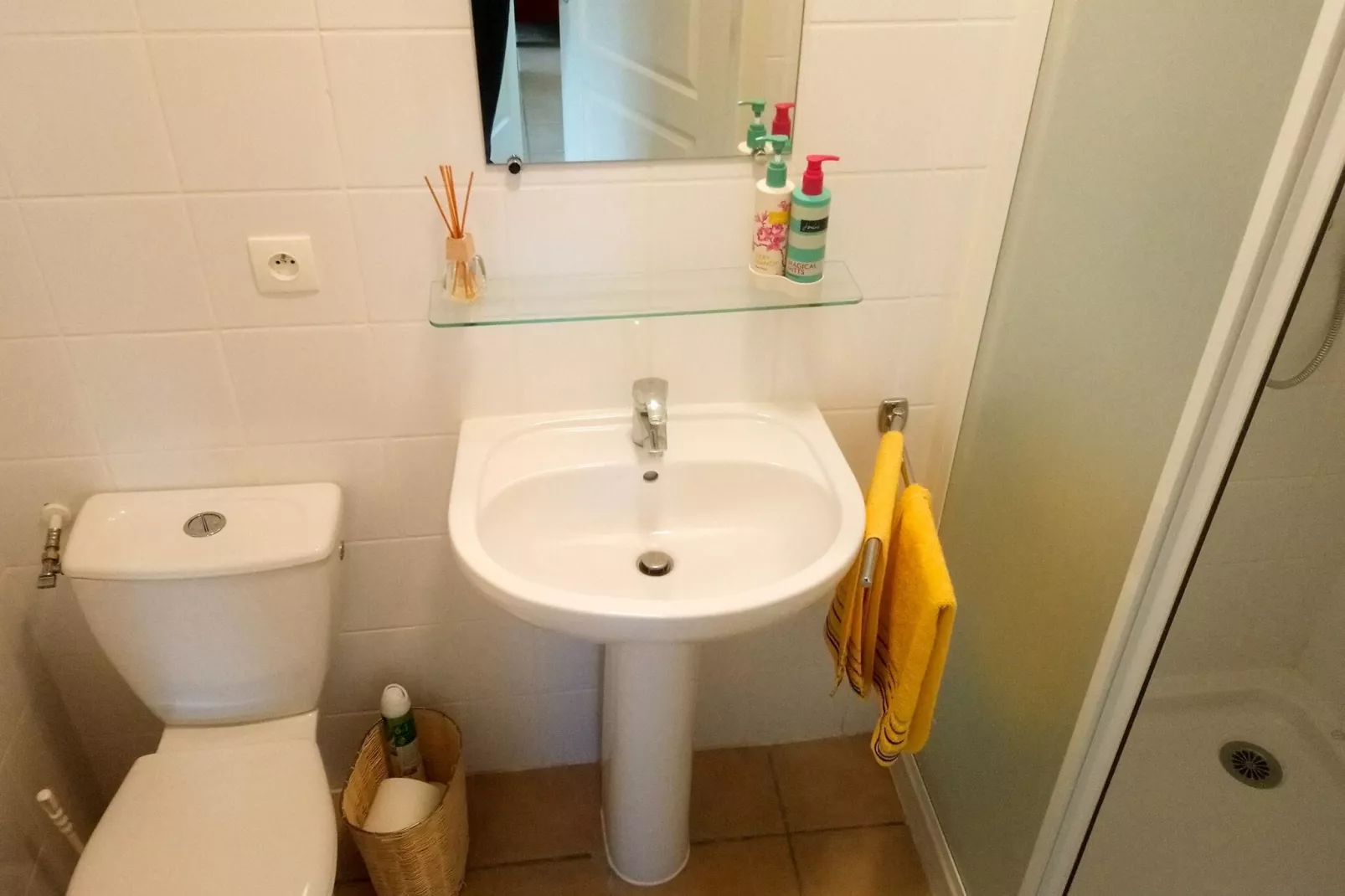 Les Forges - Bleu de Vibraye-Bathroom