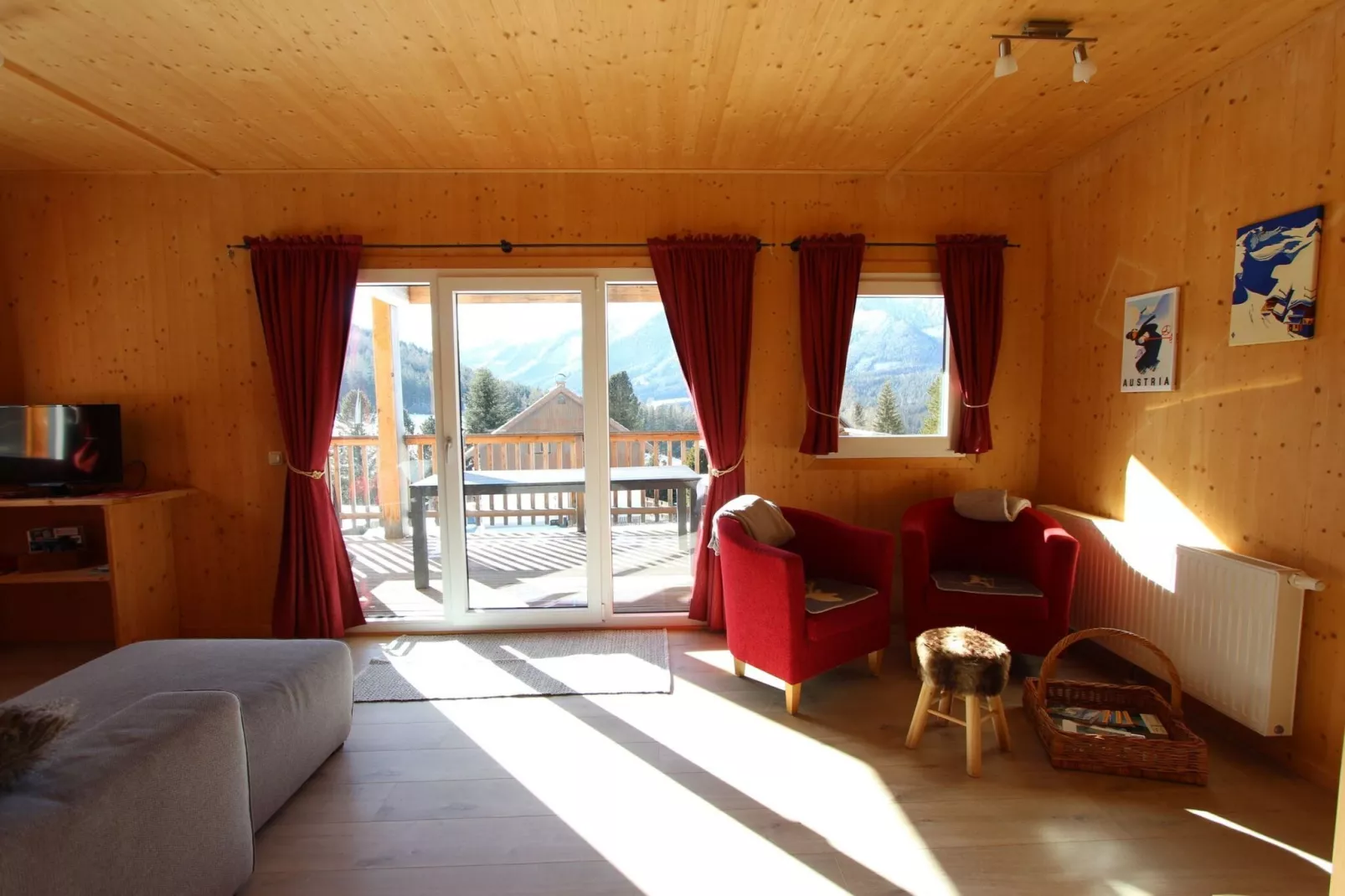 Chalet Pistenstüberl-Living room