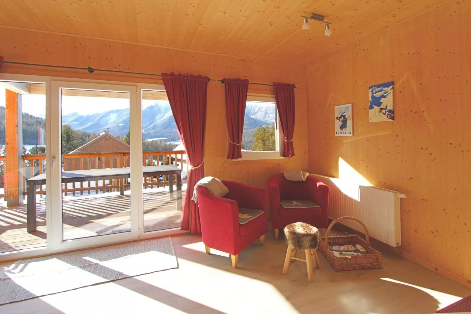 Chalet Pistenstüberl-Living room