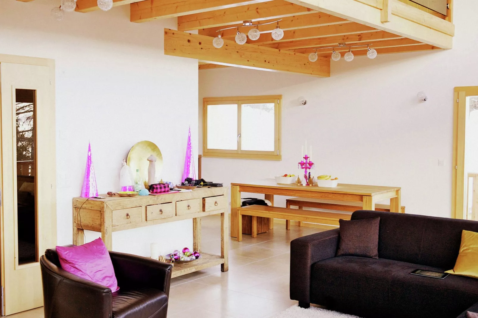 Chalet Chaud-Living room