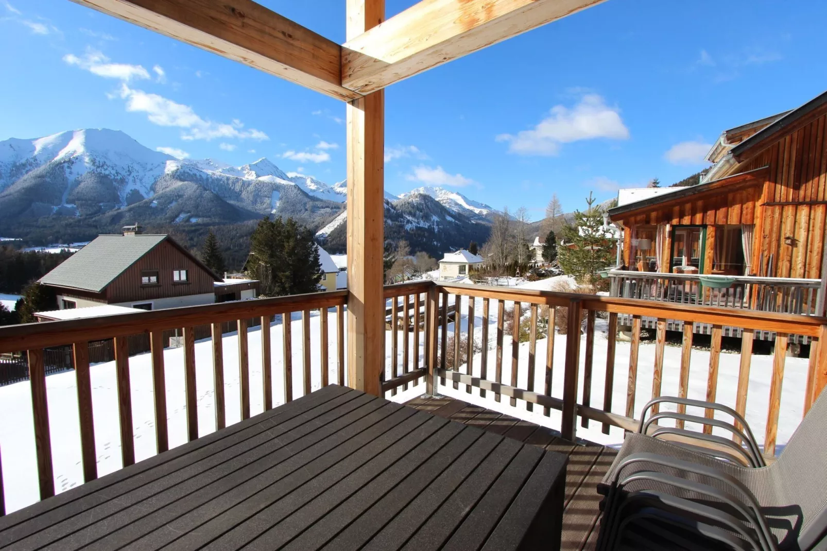 Chalet Pistenstüberl-Terrace balcony
