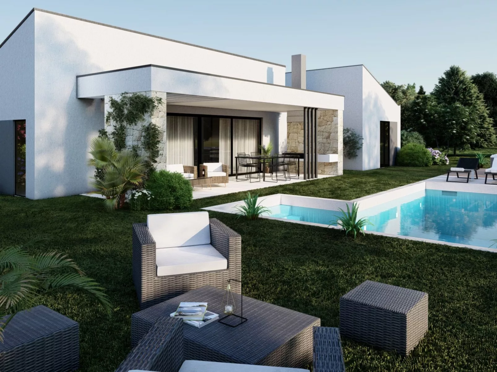 Villa Valla-Outside