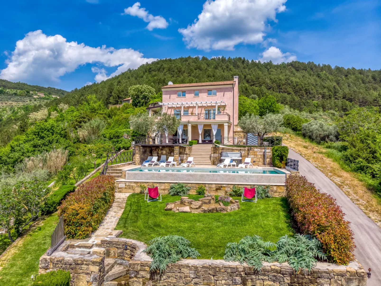 Villa Over the Hilltop-Outside