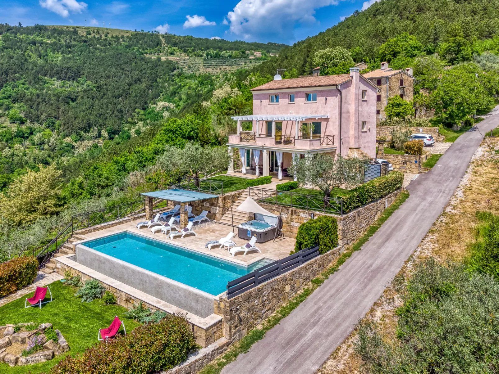 Villa Over the Hilltop-Outside
