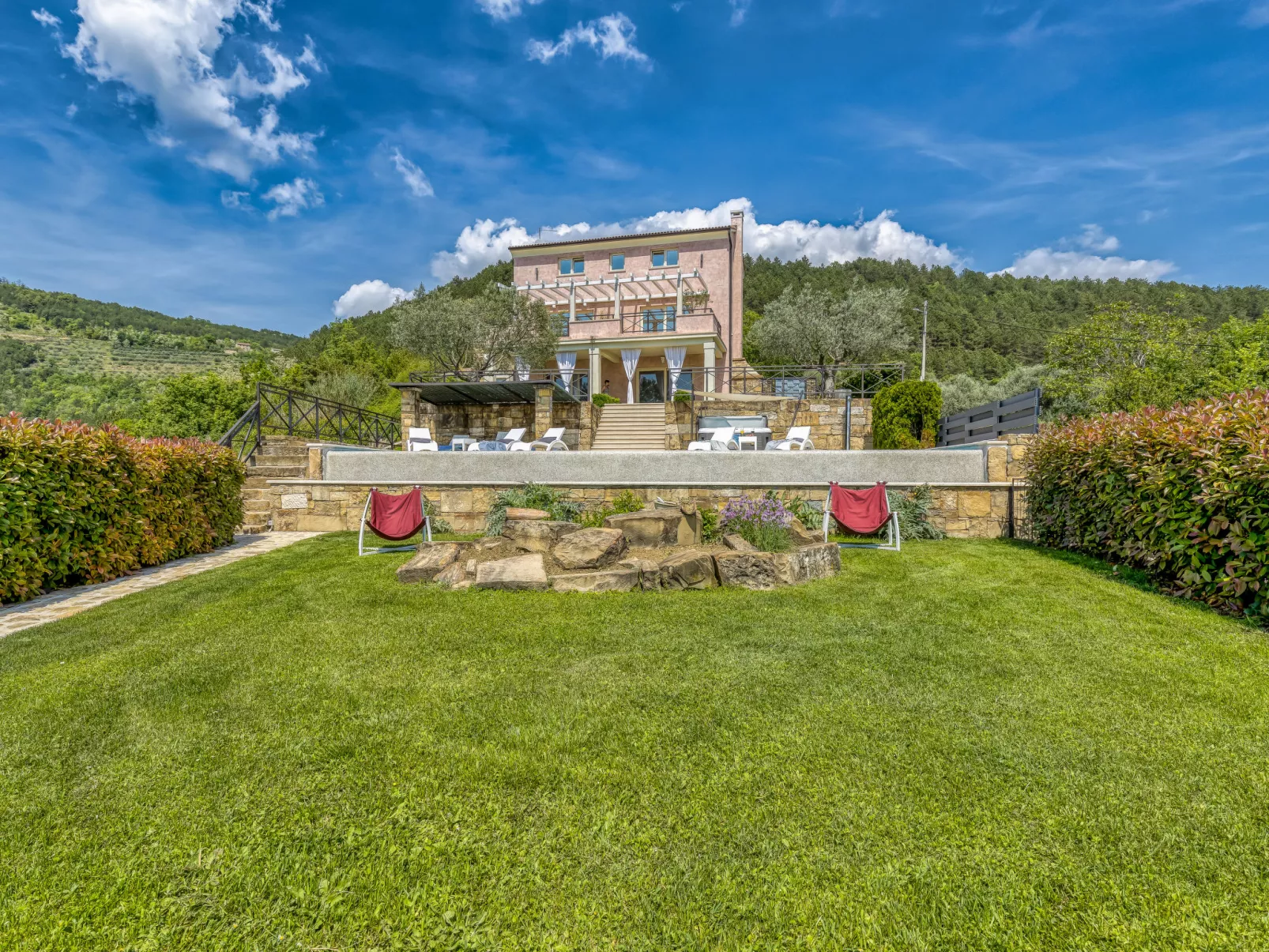 Villa Over the Hilltop-Outside