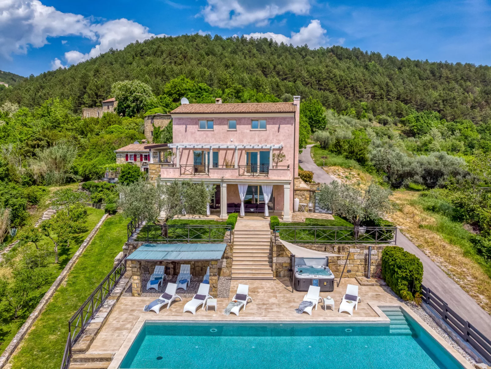 Villa Over the Hilltop-Outside
