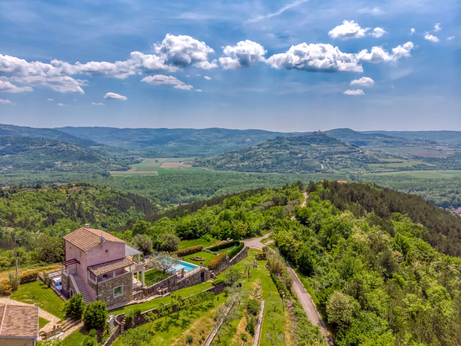 Villa Over the Hilltop-Outside