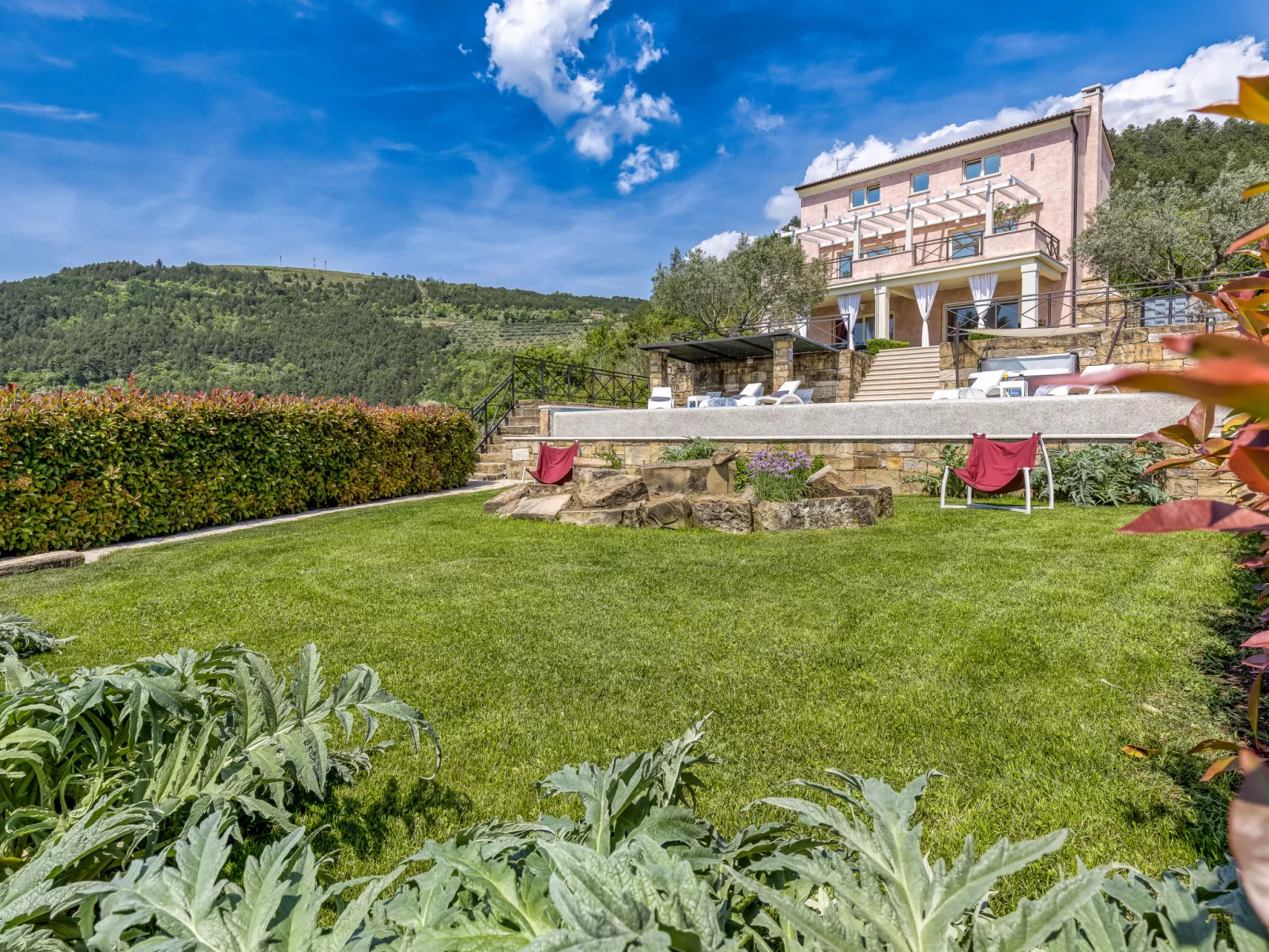 Villa Over the Hilltop-Outside