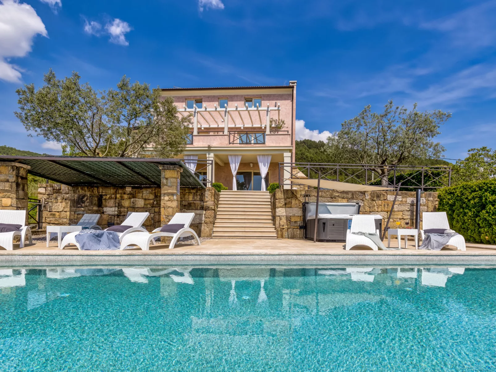 Villa Over the Hilltop-Outside