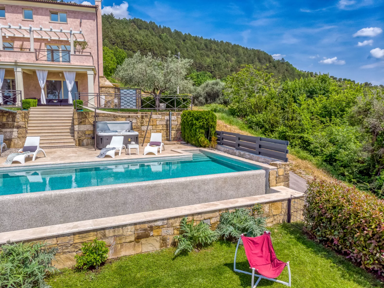 Villa Over the Hilltop-Outside