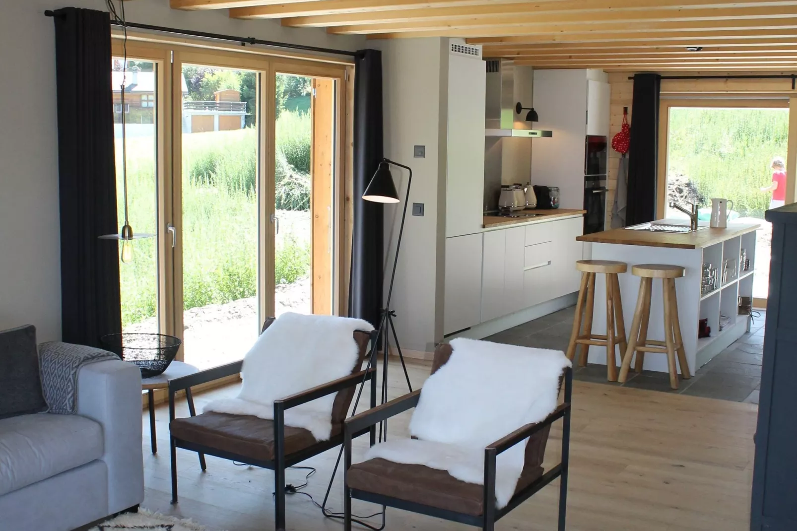 Chalet Panaga-Living room