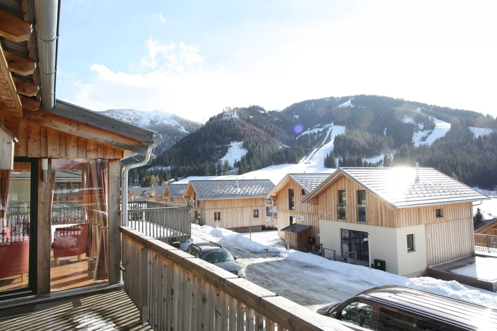Chalet Zuckerhütl-View winter