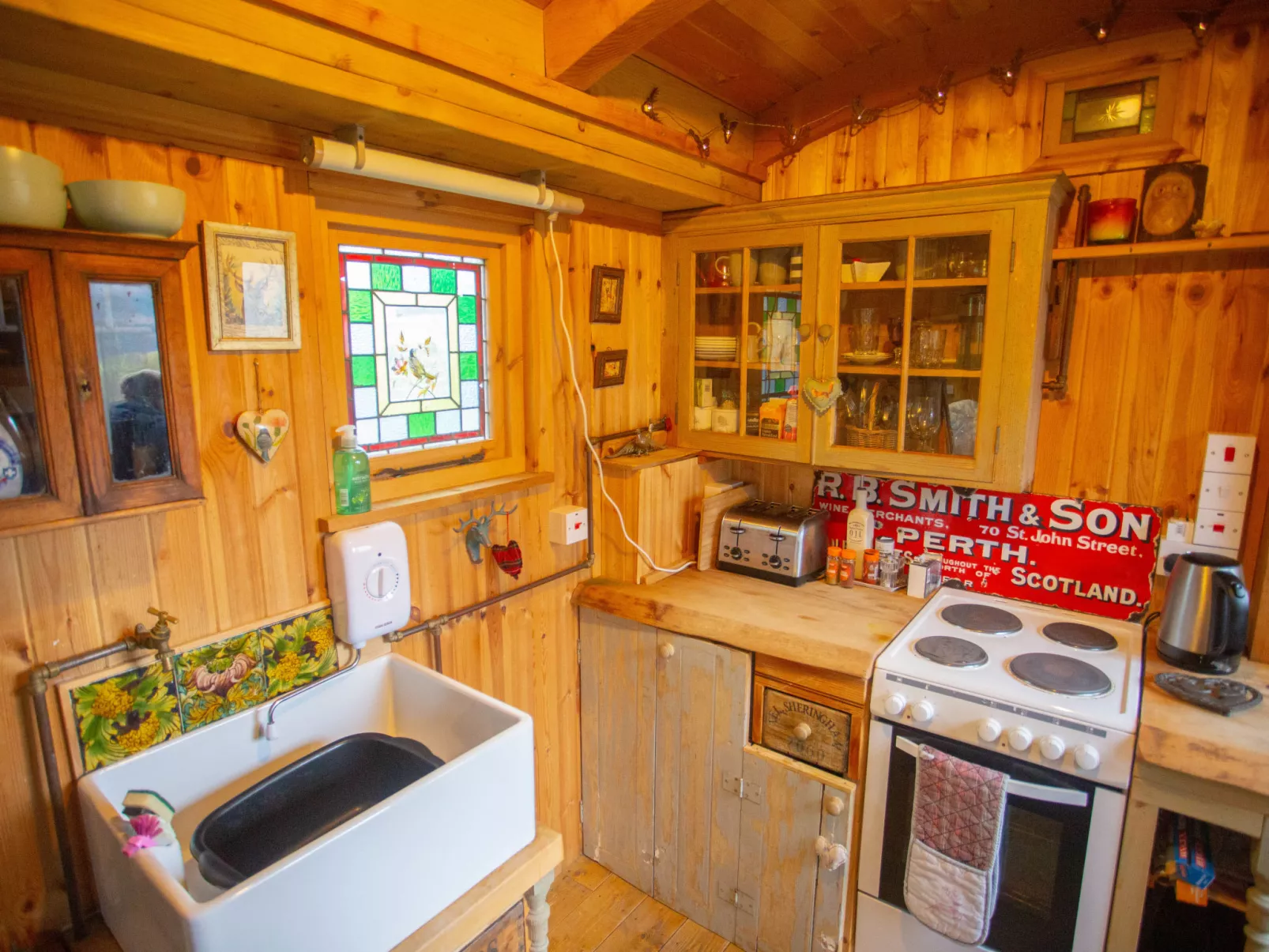 Shepherds Hut-Inside