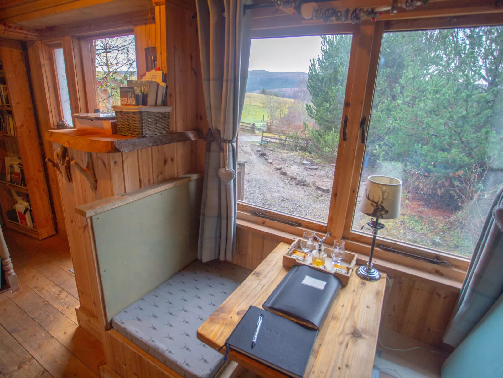 Shepherds Hut-Inside
