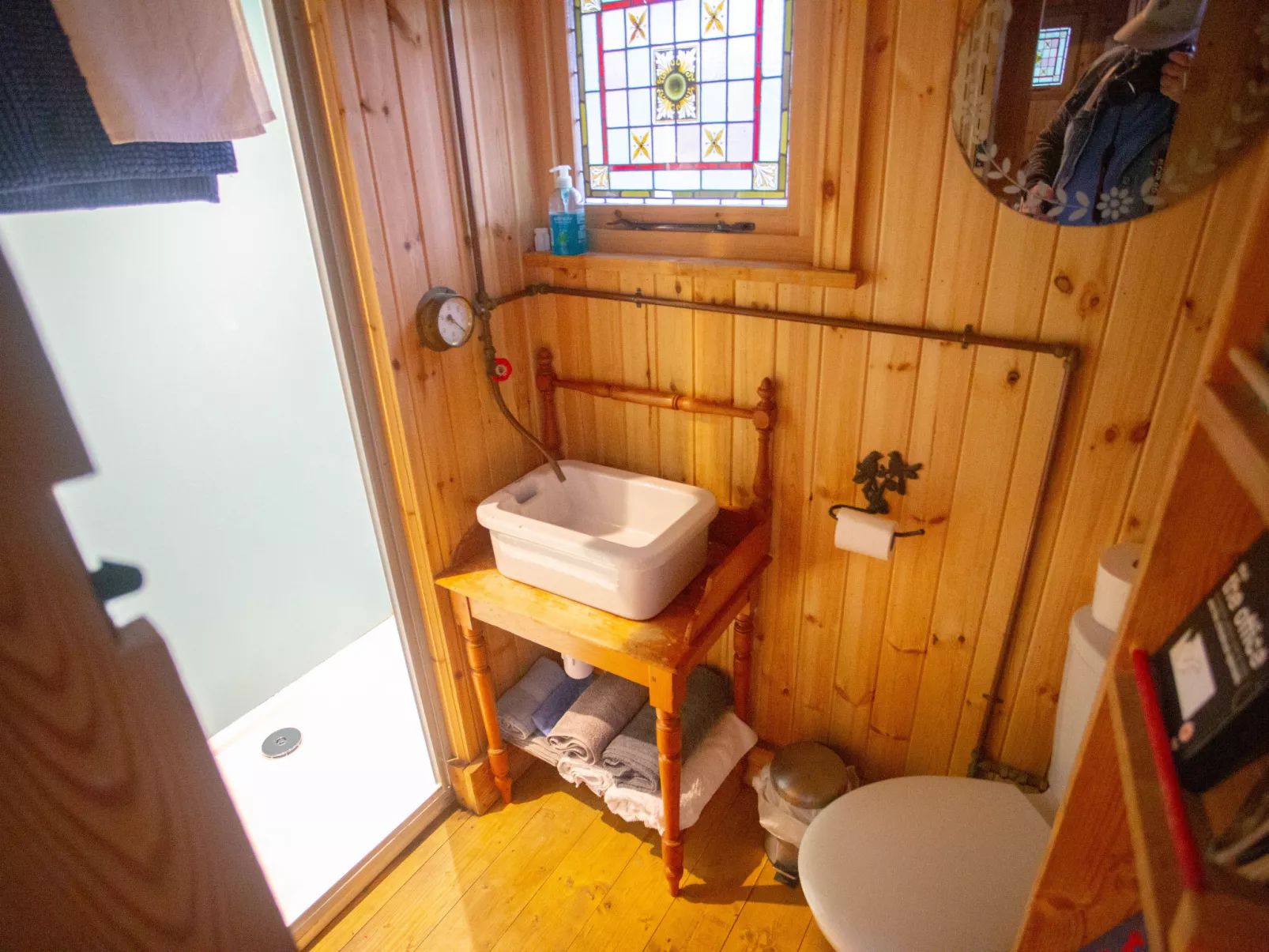 Shepherds Hut-Inside