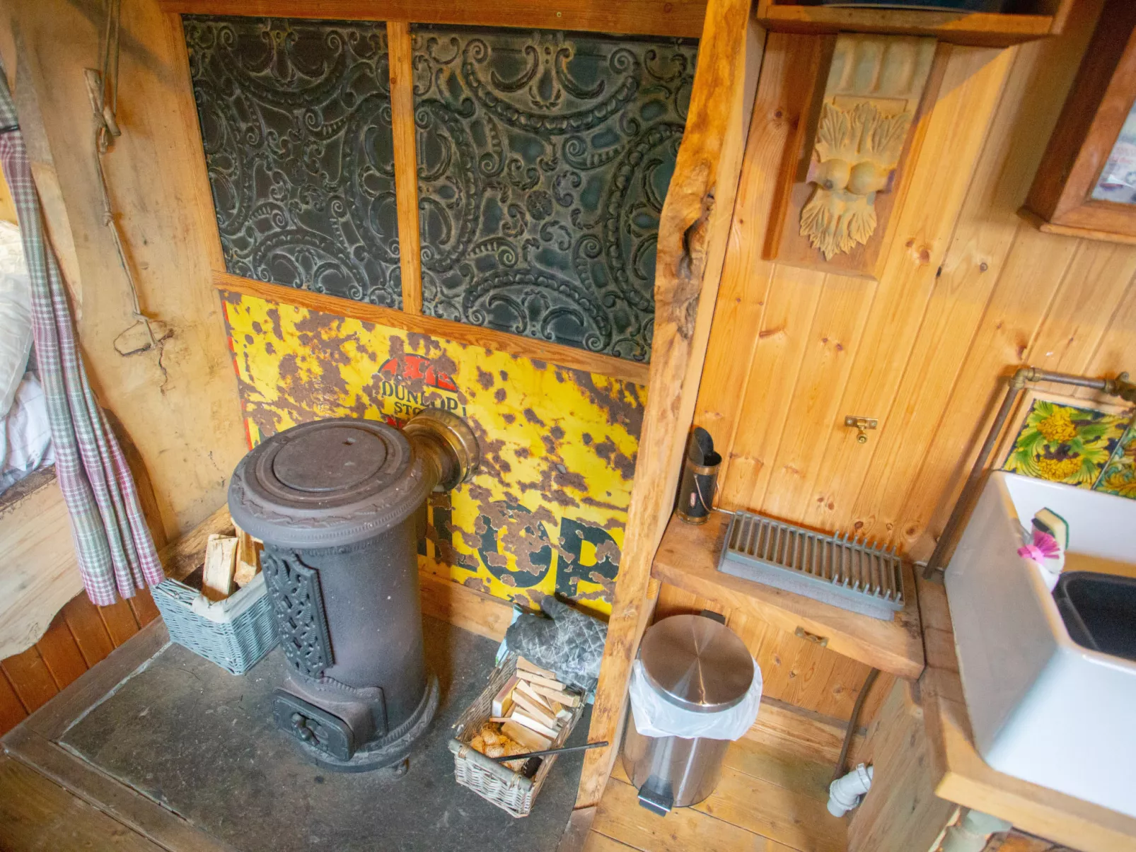 Shepherds Hut-Inside